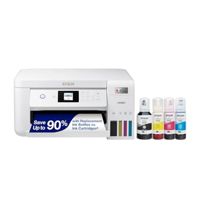 Epson EcoTank ET-2850 Cartridge-Free Printer, Epson
